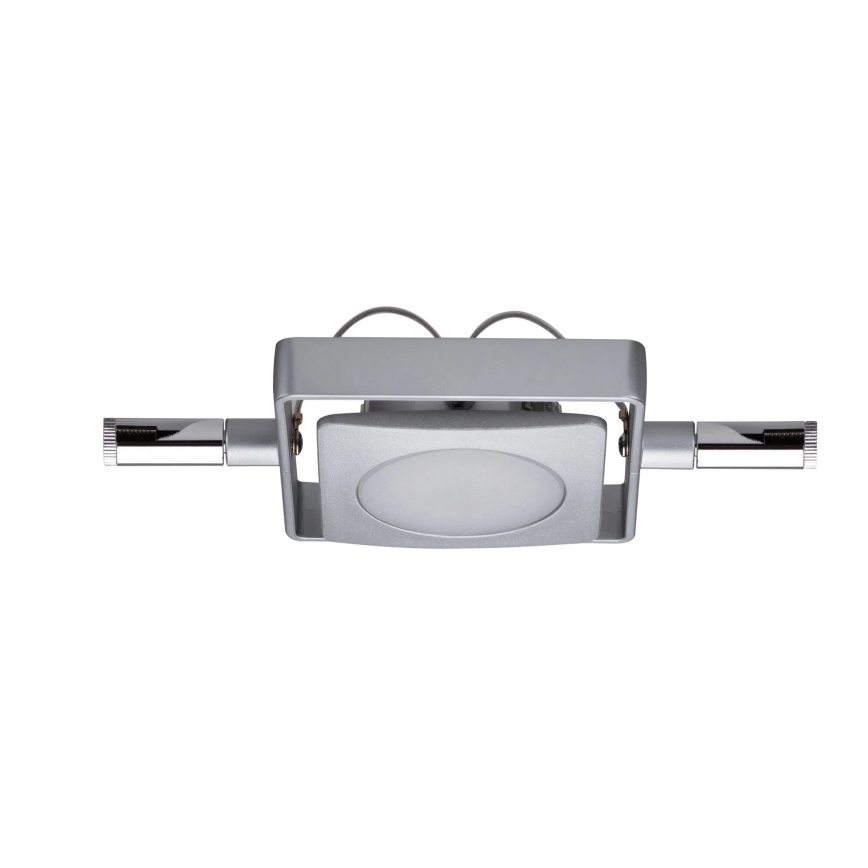 Paulmann 94107 - Sarja 4xLED/4,3W kohdevalaisimia lankajärjestelmään MAC 230V mattakromi