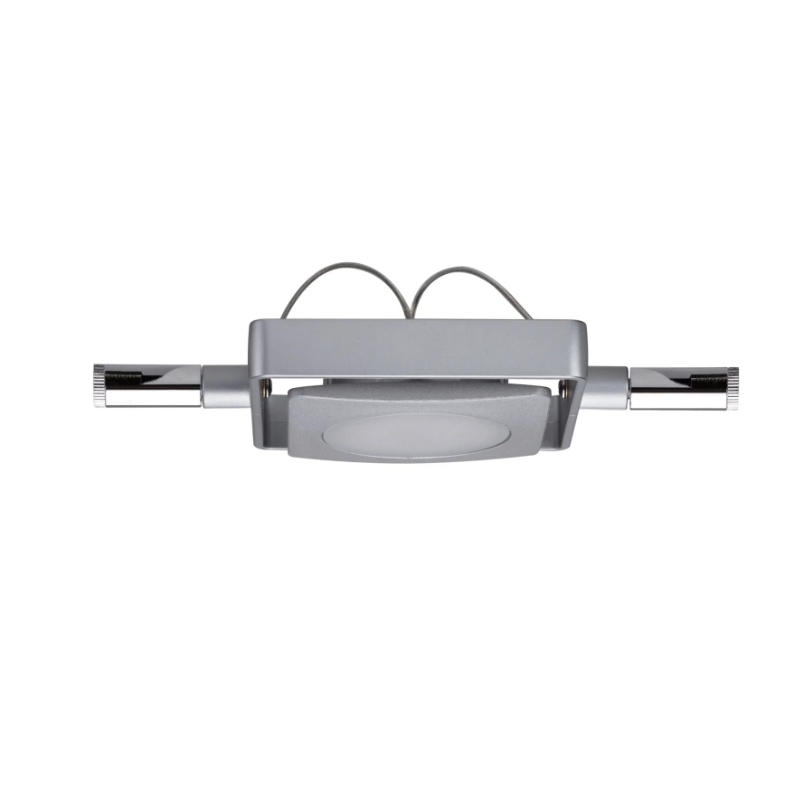 Paulmann 94107 - Sarja 4xLED/4,3W kohdevalaisimia lankajärjestelmään MAC 230V mattakromi