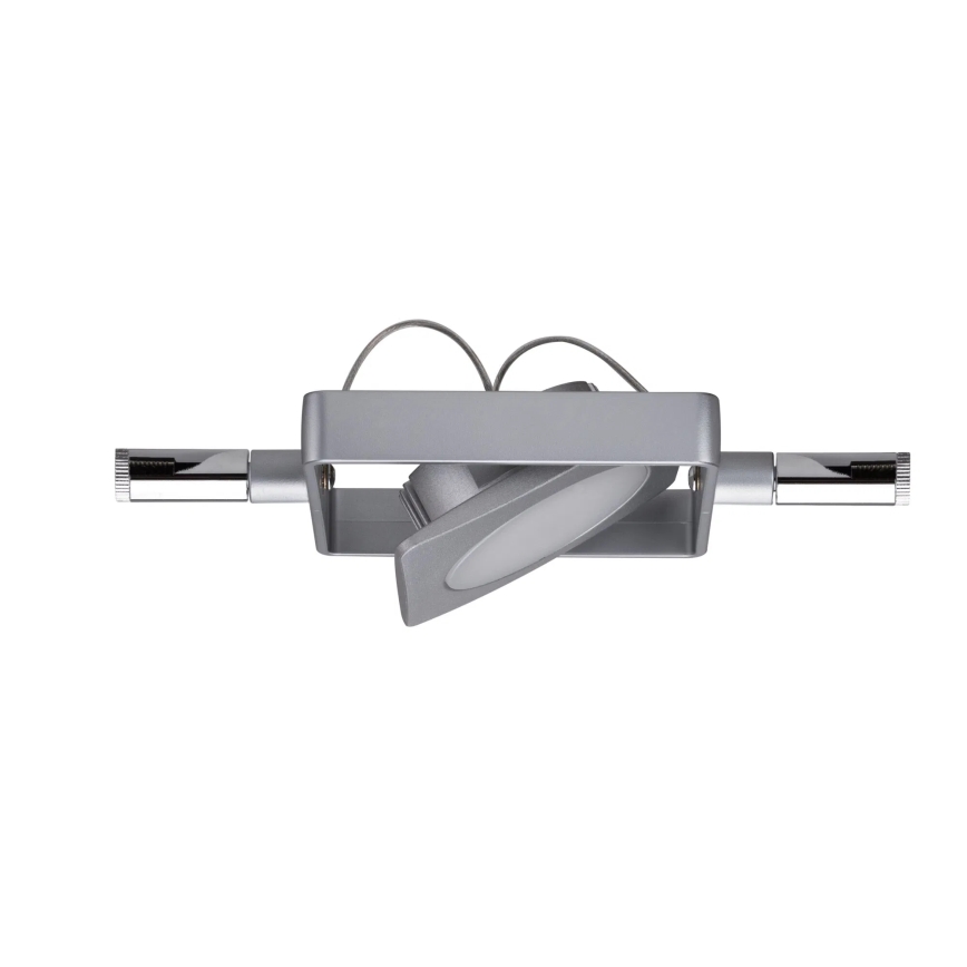 Paulmann 94107 - Sarja 4xLED/4,3W kohdevalaisimia lankajärjestelmään MAC 230V mattakromi
