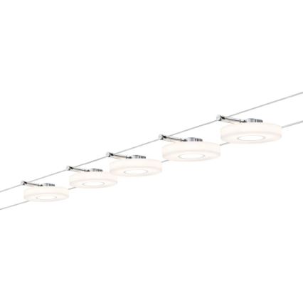 Paulmann 94109 - SETTI 5xLED/4,3W Kohdevalo johtosysteemiin MAC 230V