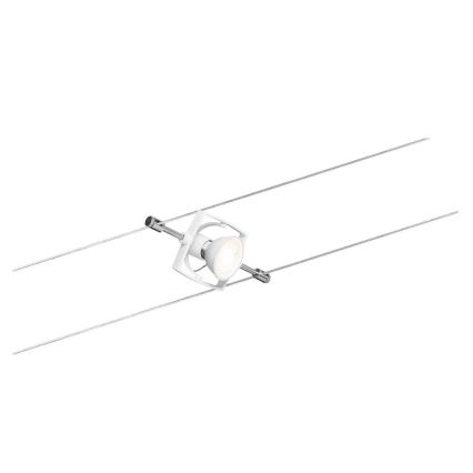 Paulmann 94149 - SARJA 5xGU5,3/10W Kohdevalaisin lankajärjestelmään TECH 230V valkoinen
