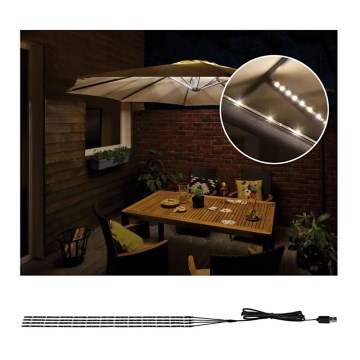 Paulmann 94208 - LED/1,8W Aurinkovarjon valaistus PARASOL 5V/USB
