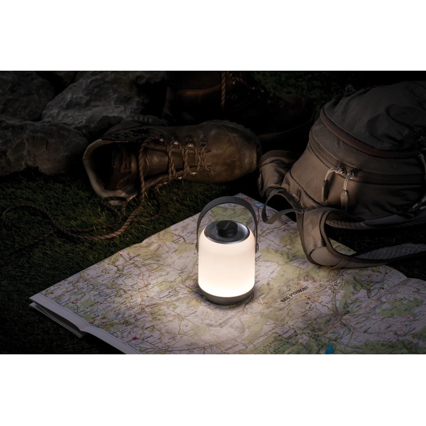 Paulmann 94210 - LED/1,6W IP44 Himmennettävä ulkolamppu CLUTCH 3,7V