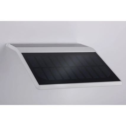 Paulmann 94244 - LED/1,2W IP44 Aurinkokäyttöinen seinävalaisin anturilla YOKO 3,7V 1800 mAh valkoinen