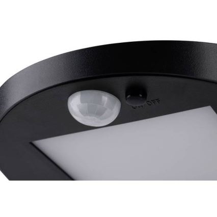 Paulmann 94246 - LED/1,2W IP44 Ulkoaurinkovalo anturilla RYSE 3,7V