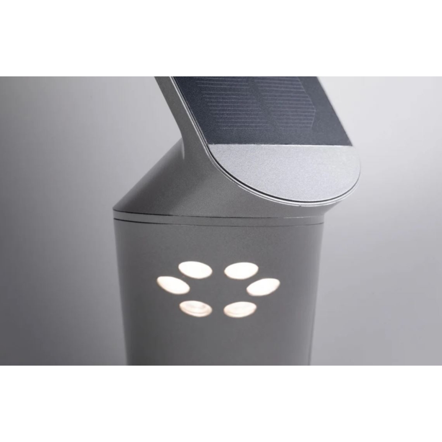 Paulmann 94261 - LED/1,2W IP44 LED-aurinkovalo liiketunnistimella ILIAS 3,7V
