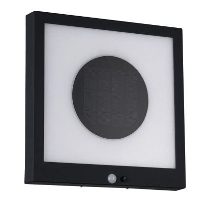 Paulmann 94263 - LED/1,2W IP44 Aurinkokäyttöinen seinävalaisin TAIJA, 3,7V 1800 mAh, liiketunnistimella