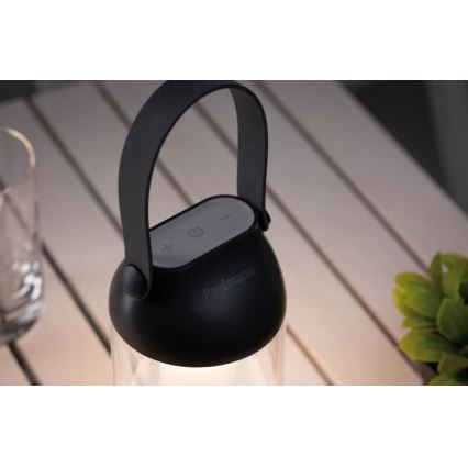 Paulmann 94267 - LED/1,3W IP44 Ulkotila himmennettävä lamppu CUPULINO 5V 2000 mAh