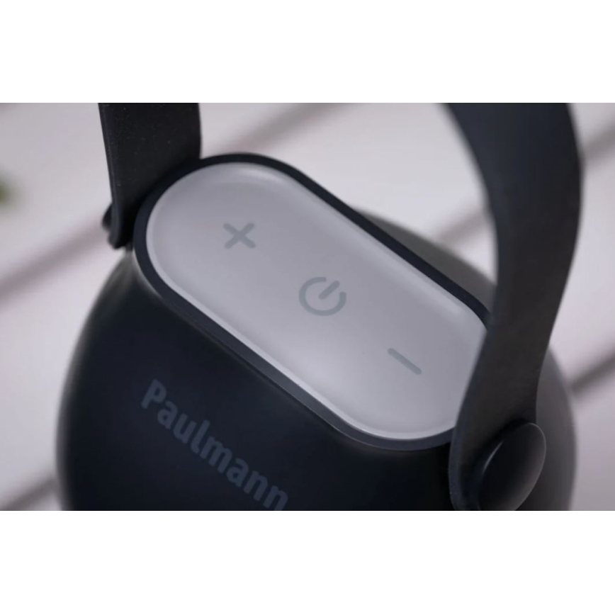 Paulmann 94267 - LED/1,3W IP44 Ulkotila himmennettävä lamppu CUPULINO 5V 2000 mAh