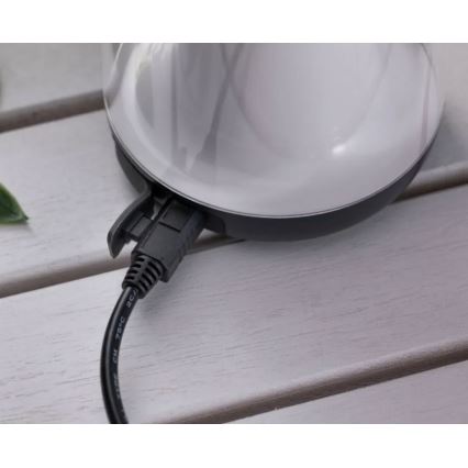 Paulmann 94267 - LED/1,3W IP44 Ulkotila himmennettävä lamppu CUPULINO 5V 2000 mAh
