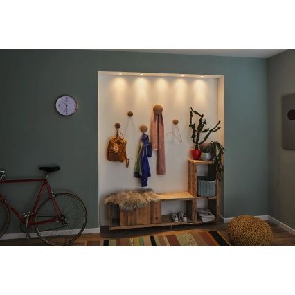 Paulmann 94292 - LED/4W IP23 Kylpyhuoneen upotettu valo COIN 230V