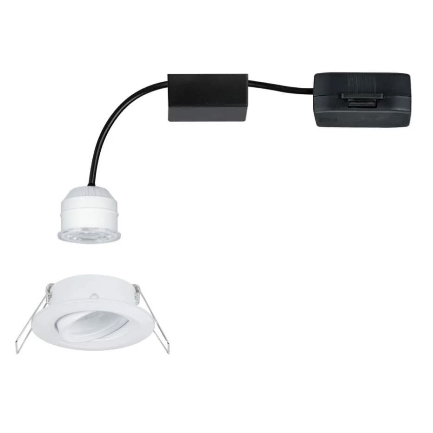 Paulmann 94292 - LED/4W IP23 Kylpyhuoneen upotettu valo COIN 230V