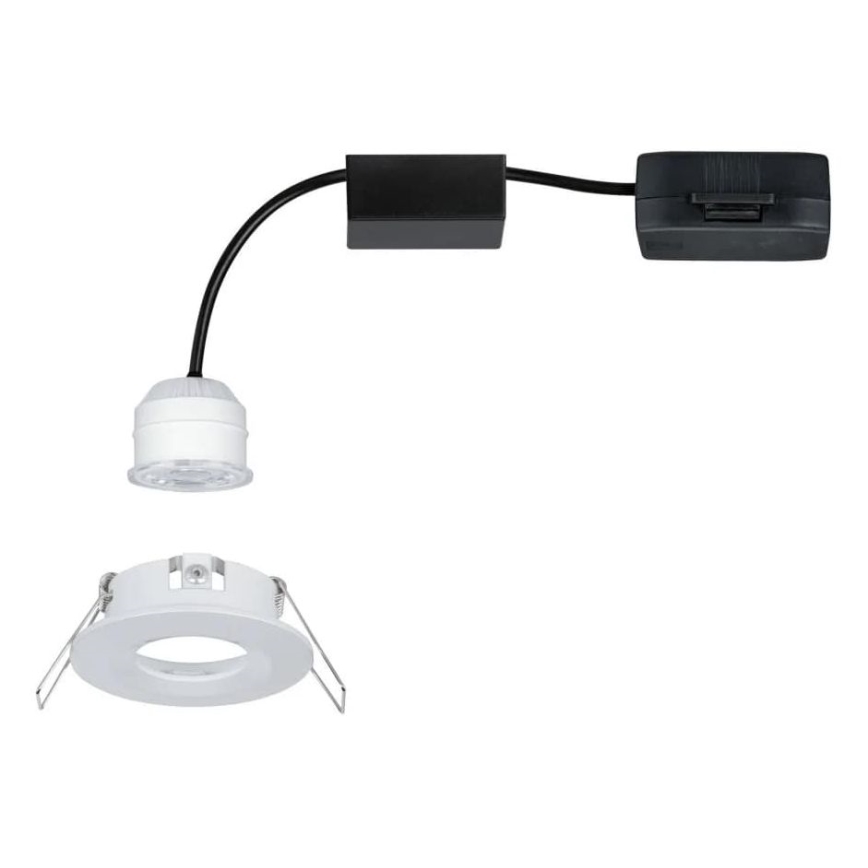 Paulmann 94298 - LED/4W IP44 Kylpyhuoneen upotettu valo COIN 230V