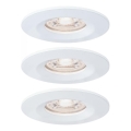 Paulmann 94299 - SETTI 3xLED/4W IP44 Kylpyhuoneen upotettu valo NOVA 230V