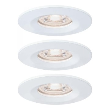 Paulmann 94299 - SETTI 3xLED/4W IP44 Kylpyhuoneen upotettu valo NOVA 230V
