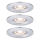 Paulmann 94303 - SETTI 3xLED/4W IP44 Kylpyhuoneen upotettu valo COIN 230V