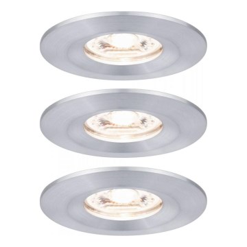 Paulmann 94305 - SETTI 3xLED/4W IP44 Kylpyhuoneen upotettu valo NOVA 230V