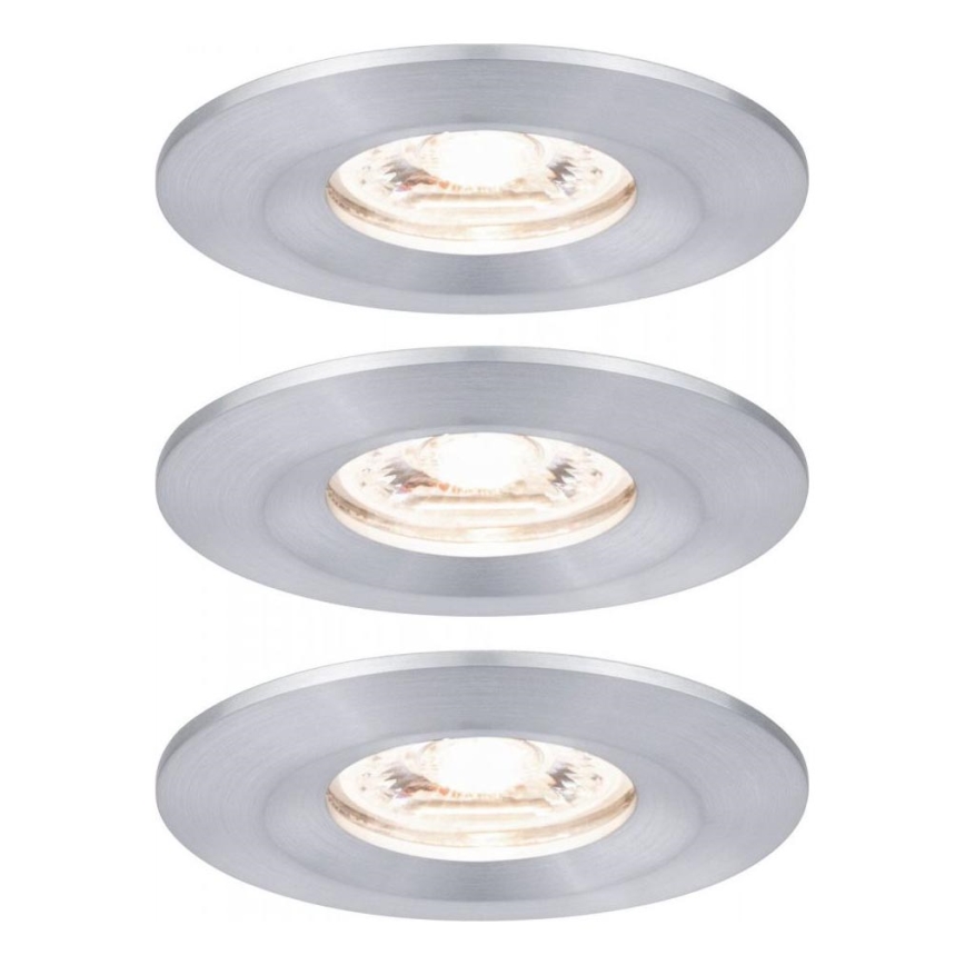 Paulmann 94305 - SETTI 3xLED/4W IP44 Kylpyhuoneen upotettu valo NOVA 230V