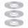 Paulmann 94305 - SETTI 3xLED/4W IP44 Kylpyhuoneen upotettu valo NOVA 230V