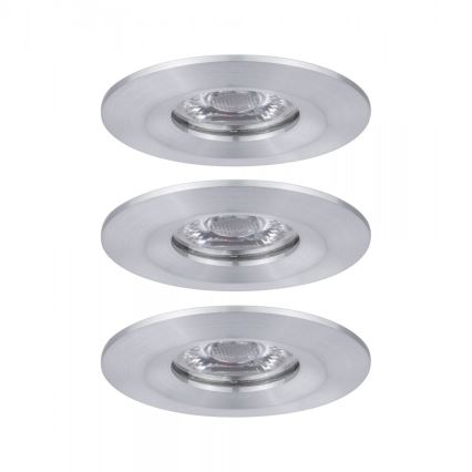 Paulmann 94305 - SETTI 3xLED/4W IP44 Kylpyhuoneen upotettu valo NOVA 230V