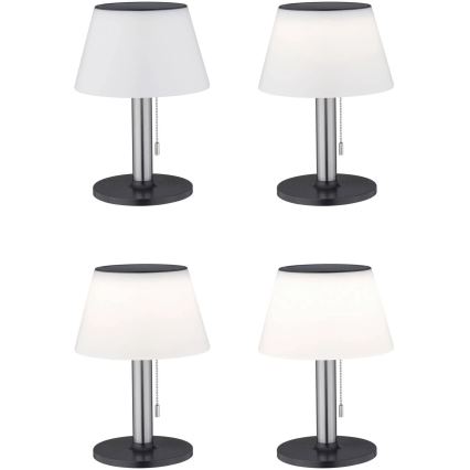 Paulmann 94309 - LED/0,8W IP44 Himmennettävä aurinkokennolamppu LILLESOL 3,7V