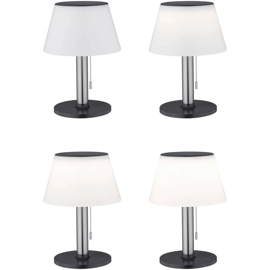 Paulmann 94309 - LED/0,8W IP44 Himmennettävä aurinkokennolamppu LILLESOL 3,7V