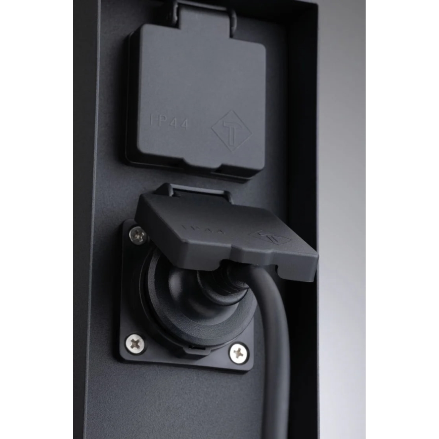 Paulmann 94313 - Ulkopistorasiapylväs RIO 4Z SCHUKO 230V IP44
