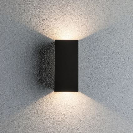 Paulmann 94325 - 2xLED/6,5W IP44 Ulkoseinävalo FLAME 230V