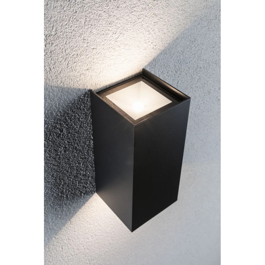 Paulmann 94325 - 2xLED/6,5W IP44 Ulkoseinävalo FLAME 230V