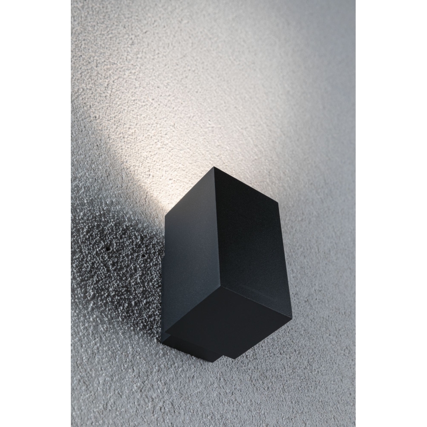 Paulmann 94327 - LED/3,8W IP44 Ulkoseinävalaisin FLAME 230V antrasiitti