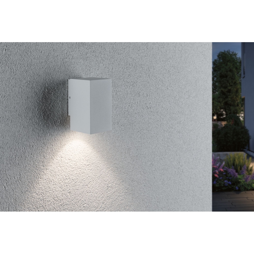 Paulmann 94329 - LED/3,8W IP44 Ulkoseinävalaisin FLAME 230V valkoinen