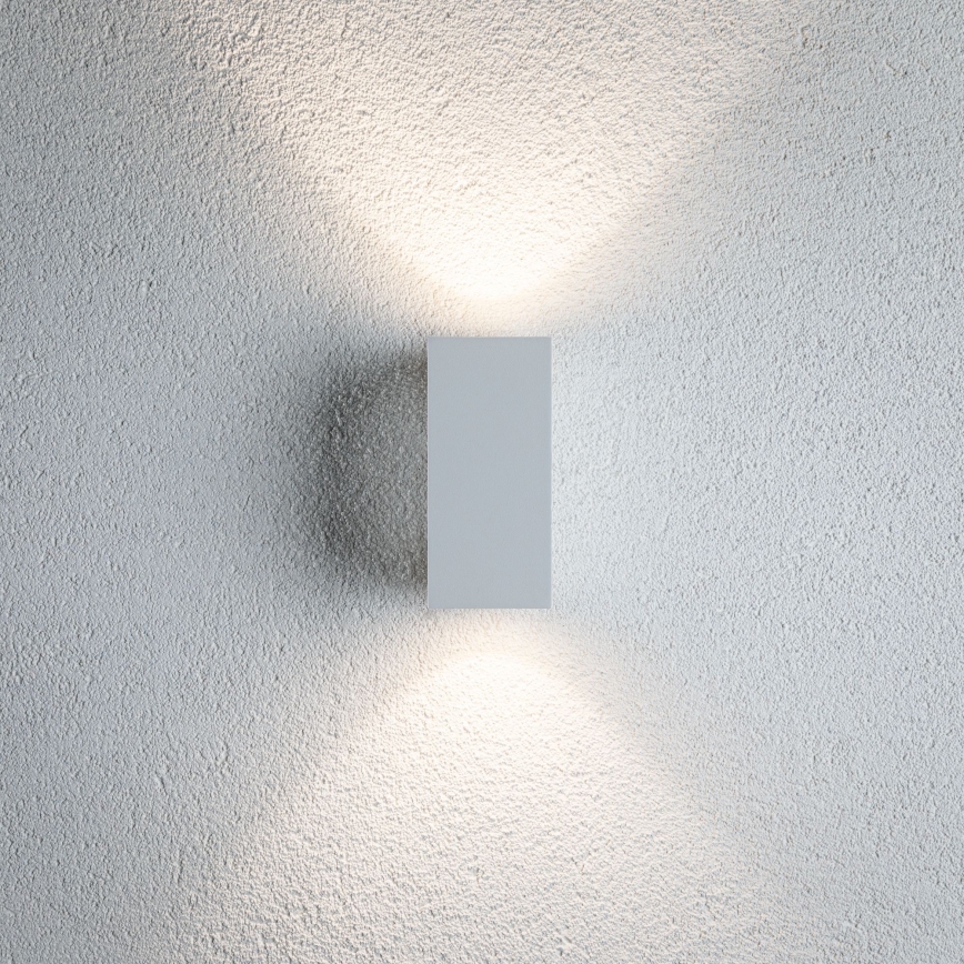 Paulmann 94330 - 2xLED/2,8W IP44 Ulkoseinävalaisin FLAME 230V valkoinen