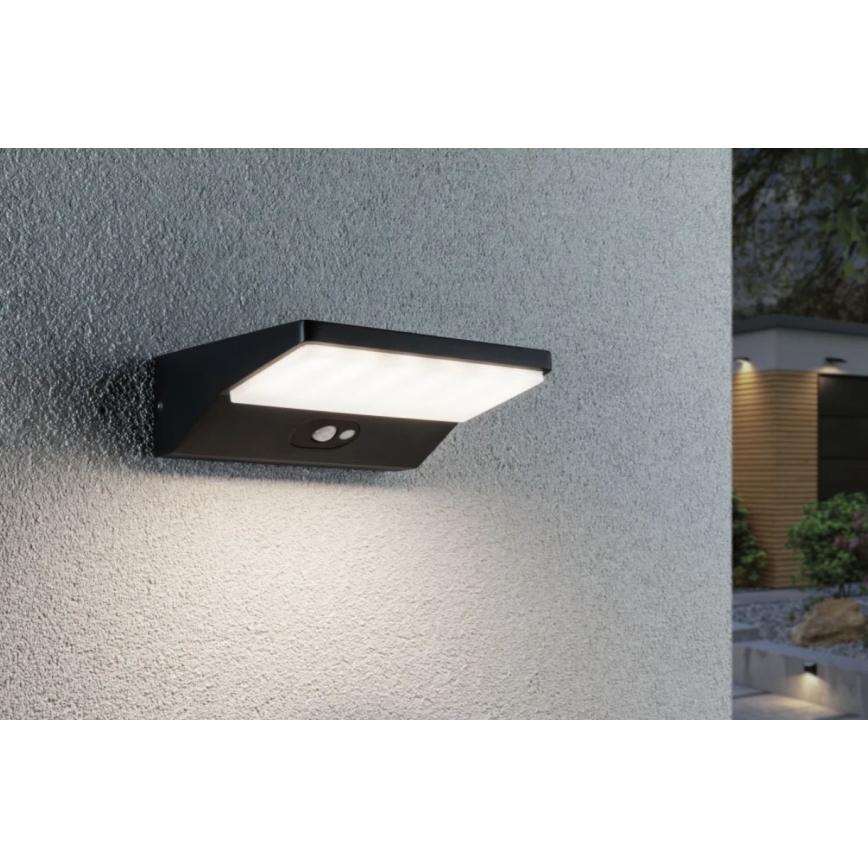 Paulmann 94333 - LED/7,4W IP44 Ulkovalo anturilla HOUSE 230V
