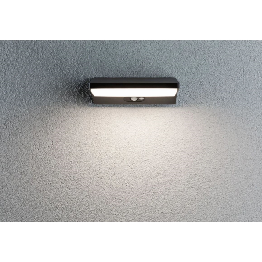 Paulmann 94333 - LED/7,4W IP44 Ulkovalo anturilla HOUSE 230V