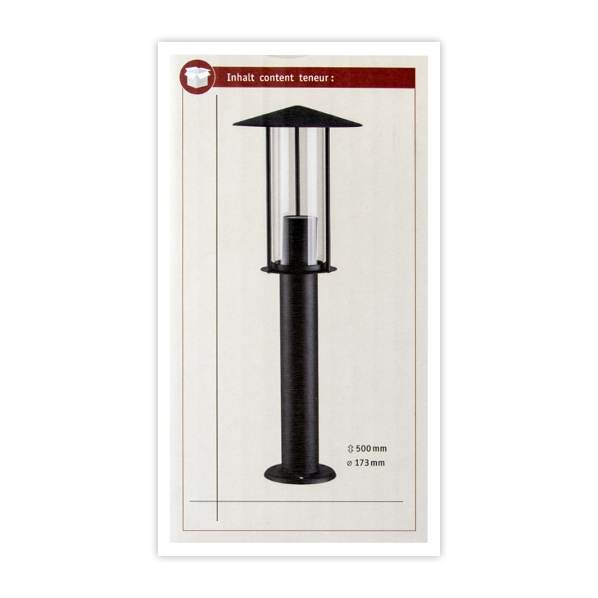 Paulmann 94397 - 1xE27/60W IP44 Ulkovalaisin CLASSIC 230V
