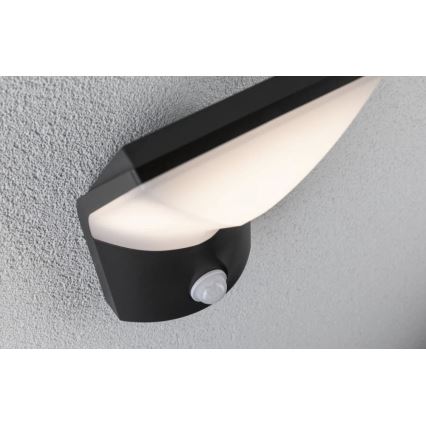 Paulmann 94402 - LED/10W IP44 Ulkovalo anturilla ADYA 230V