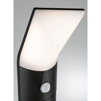 Paulmann 94403 - LED/10W IP44 Ulkovalaisin anturilla ADYA 230V