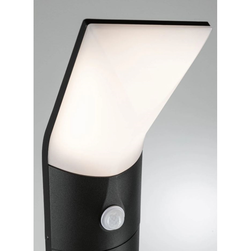 Paulmann 94403 - LED/10W IP44 Ulkovalaisin anturilla ADYA 230V