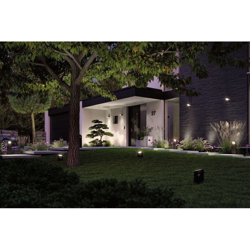 Paulmann 94407 - LED/8W IP44 Ulkovalaisin SWIVEA 230V