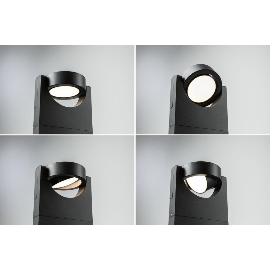 Paulmann 94407 - LED/8W IP44 Ulkovalaisin SWIVEA 230V