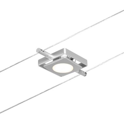 Paulmann 94420 - SETTI 5xLED/4,5W Kohdevalo kiskojärjestelmään MAC 230V mattakromi