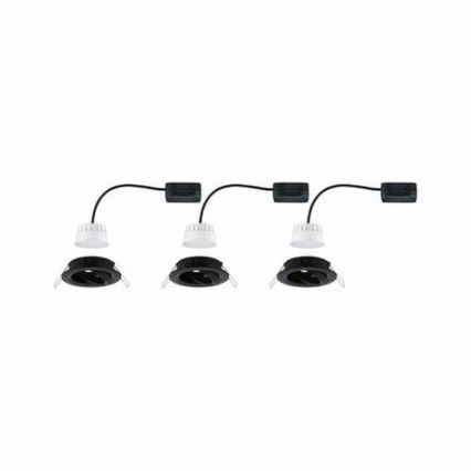 Paulmann 94471 - SETTI 3xLED/6W IP23 Kylpyhuoneen upotettu valo NOVA 230V