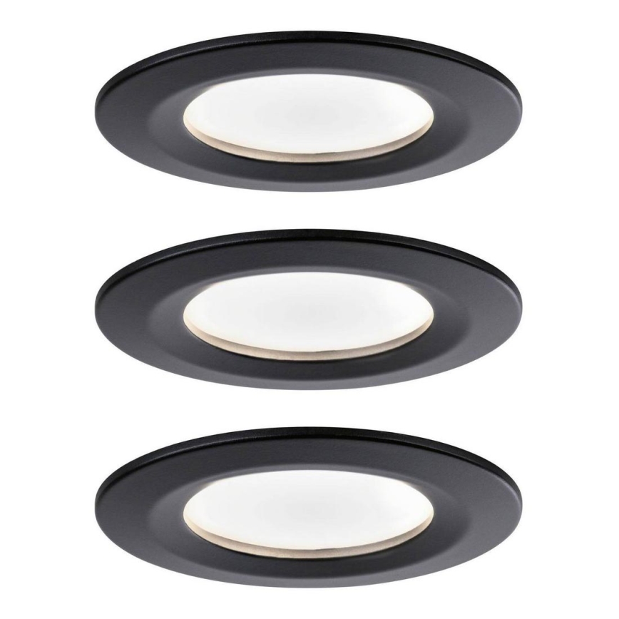 Paulmann 94473 - SETTI 3xLED/6W IP44 Kylpyhuoneen upotettu valo NOVA 230V