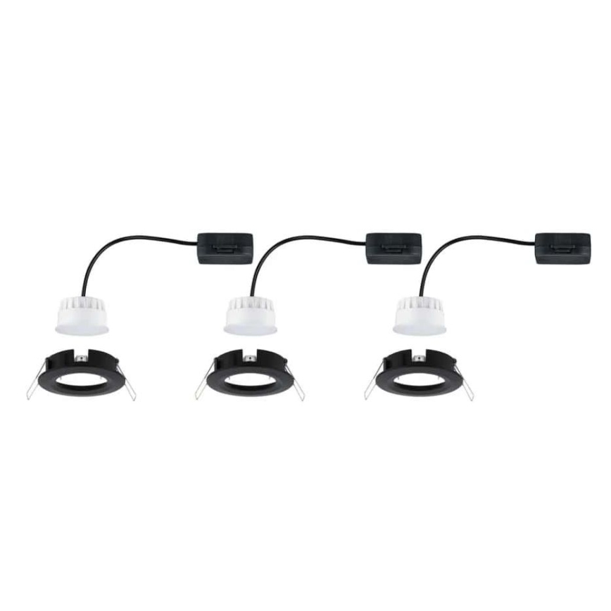 Paulmann 94473 - SETTI 3xLED/6W IP44 Kylpyhuoneen upotettu valo NOVA 230V