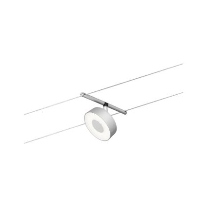 Paulmann 94475 - SETTI 5xLED/5W Kohdevalo kiskojärjestelmään CIRCLE 230V mattakromi
