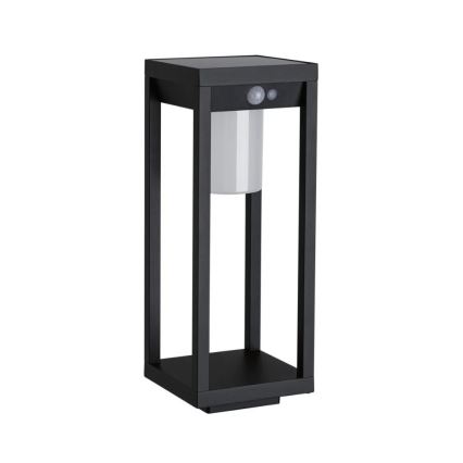 Paulmann 94573 - LED/5,5W IP44 Aurinkokäyttöinen lamppu liiketunnistimella MARISOL 3,7V 2000 mAh