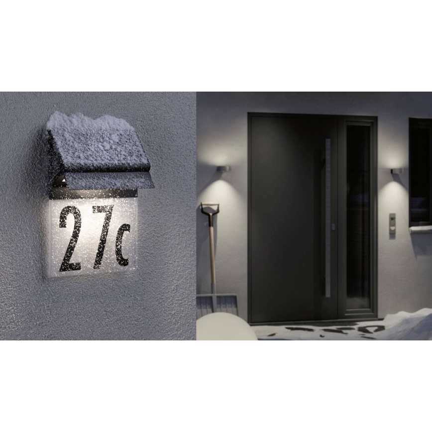 Paulmann 94694 - LED/0,2W IP44 Aurinkokenno talonumero NEDA 3,7V