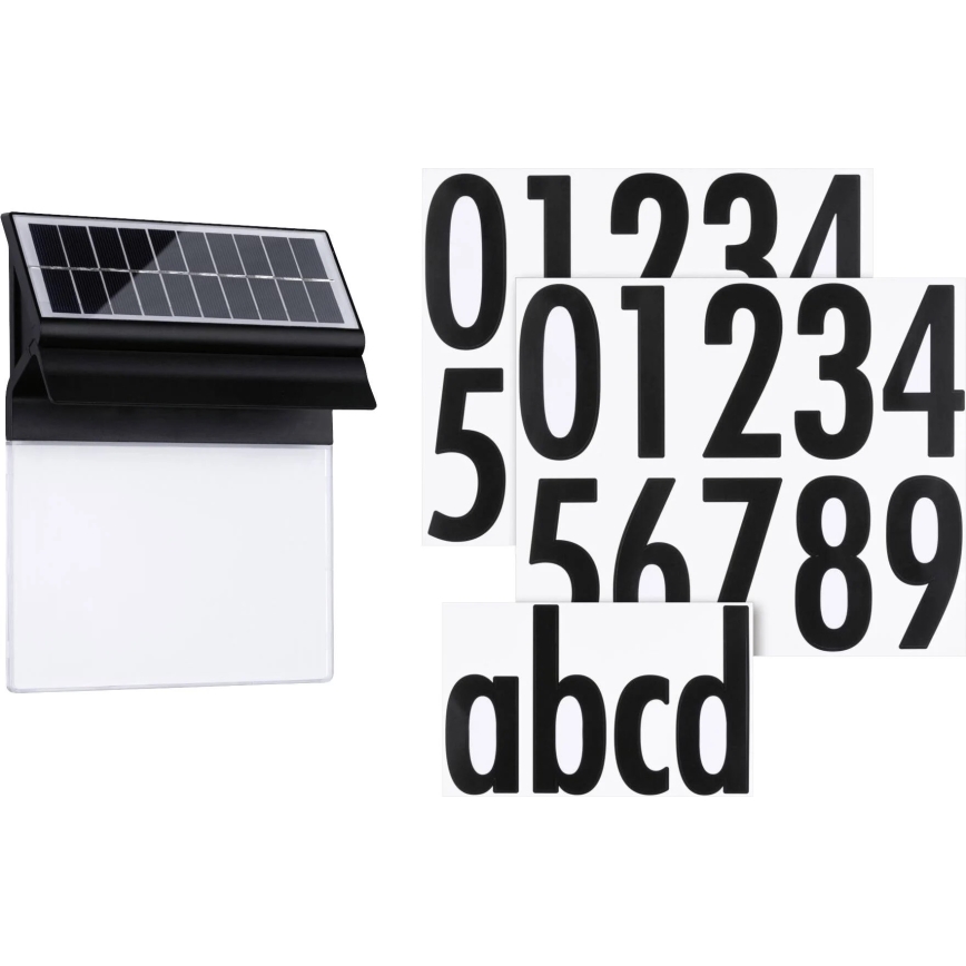 Paulmann 94694 - LED/0,2W IP44 Aurinkokenno talonumero NEDA 3,7V