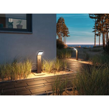 Paulmann 94747 - LED/7,5W IP44 Ulkovalaisin anturilla KULMA 230V