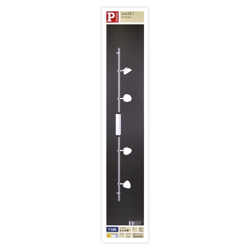 Paulmann 95194 - 4xLED/4W Kohdevalo ICE 230V